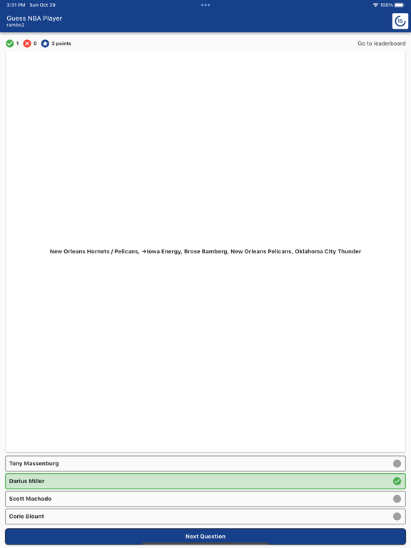 Screenshot #5 pour Guess NBA Player by Teams