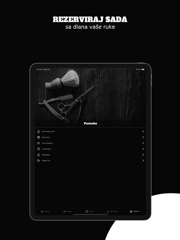 Feki The Barber iPad screenshot 4 - Lifestyle app