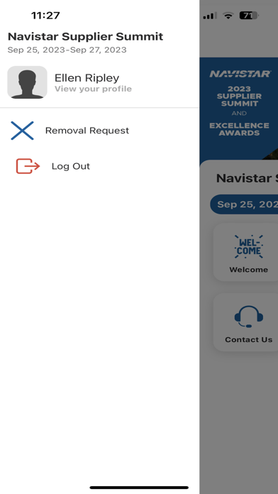 Screenshot 2 of Navistar Supplier Summit App