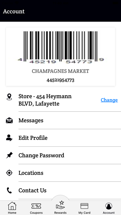 Champagne’s Market Screenshot