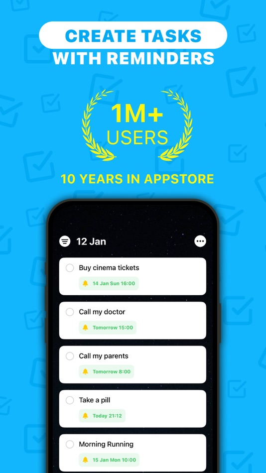 #1. To-Do List・Daily Planner・Tasks (iOS) 由: Dmitriy Biserov