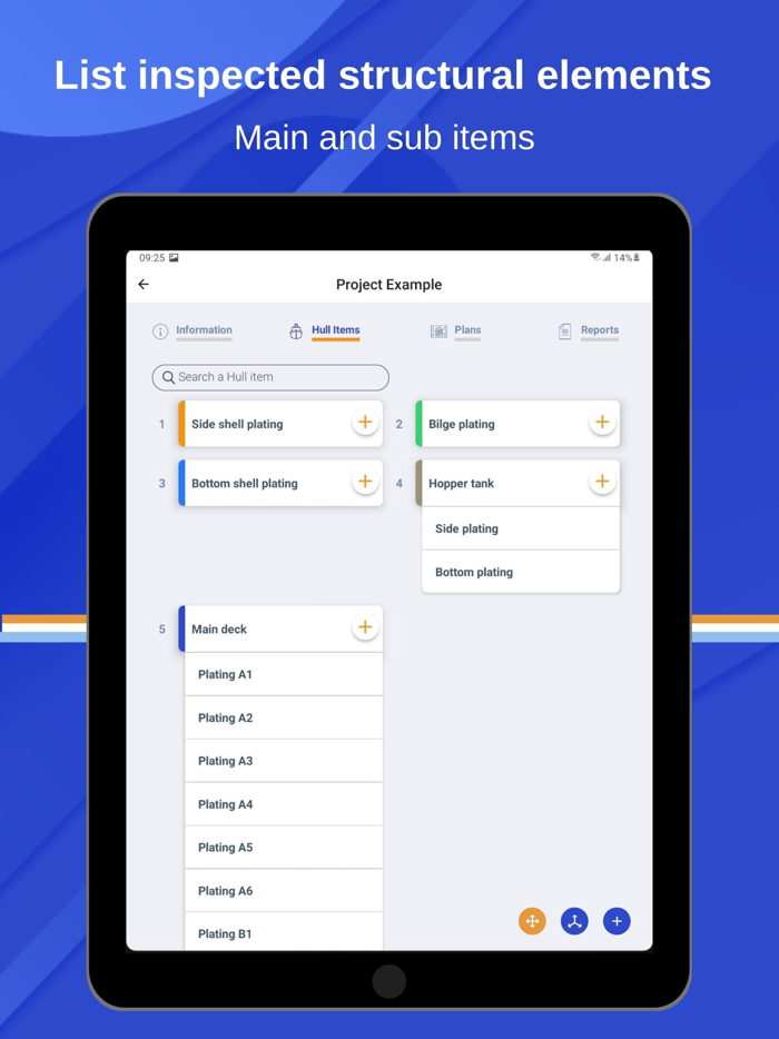 UTM Reporting marine survey