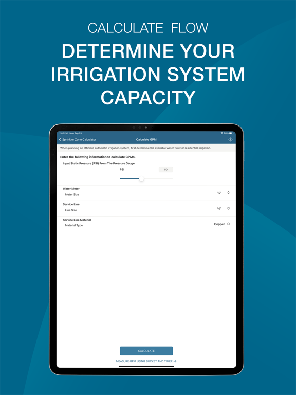 Sprinkler Zone Calculator