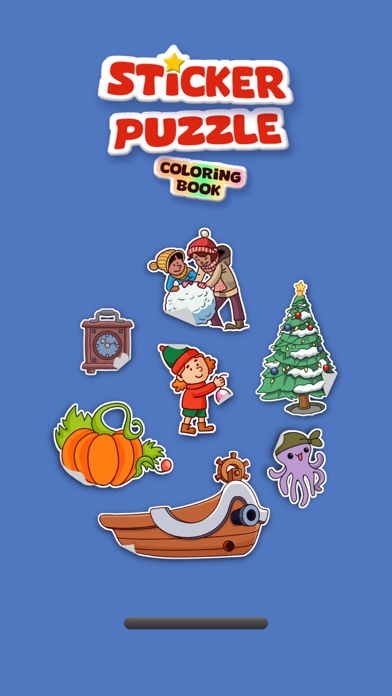 Sticker Puzzle - Coloring Book Screenshot