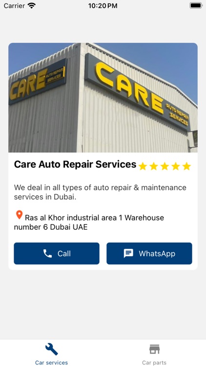 Car Services Hub