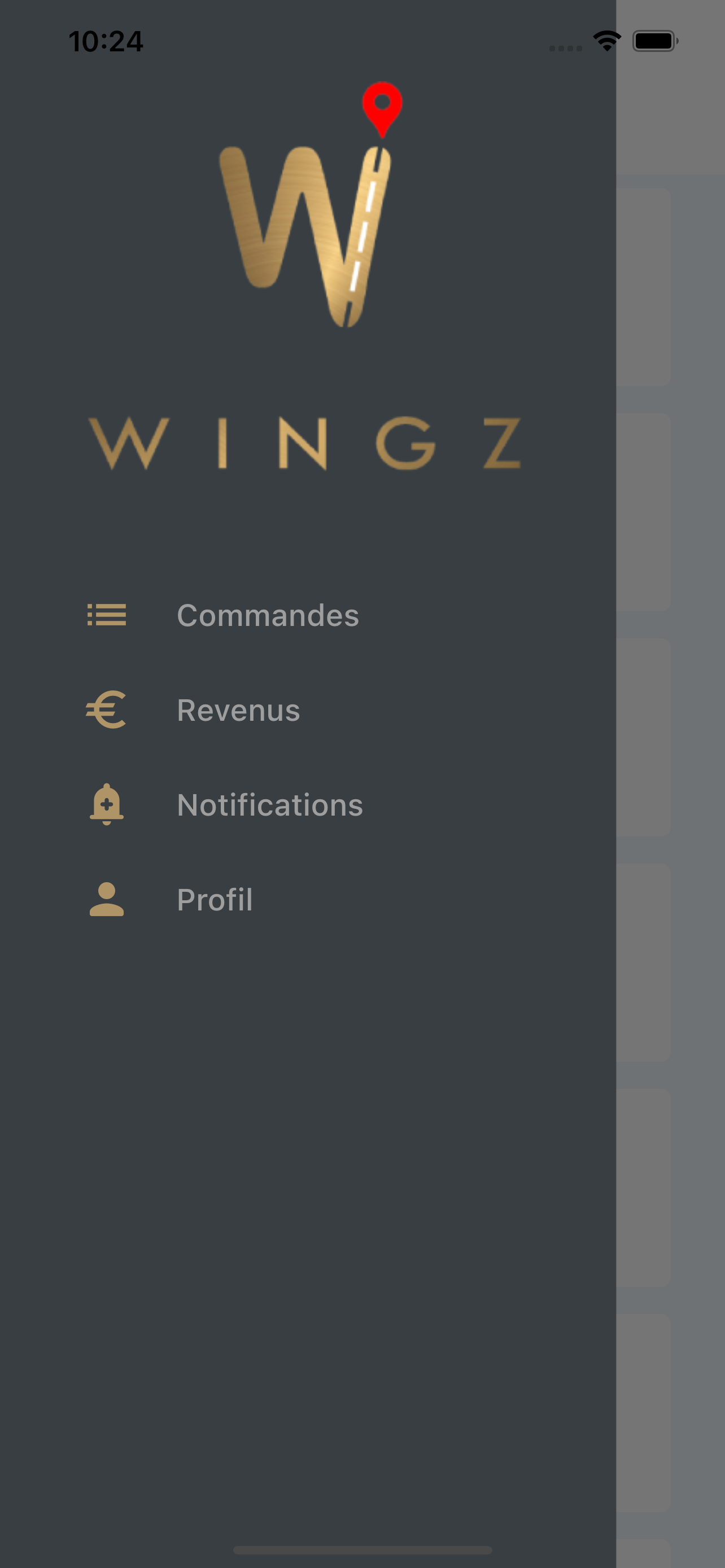 WINGZ LIVREUR