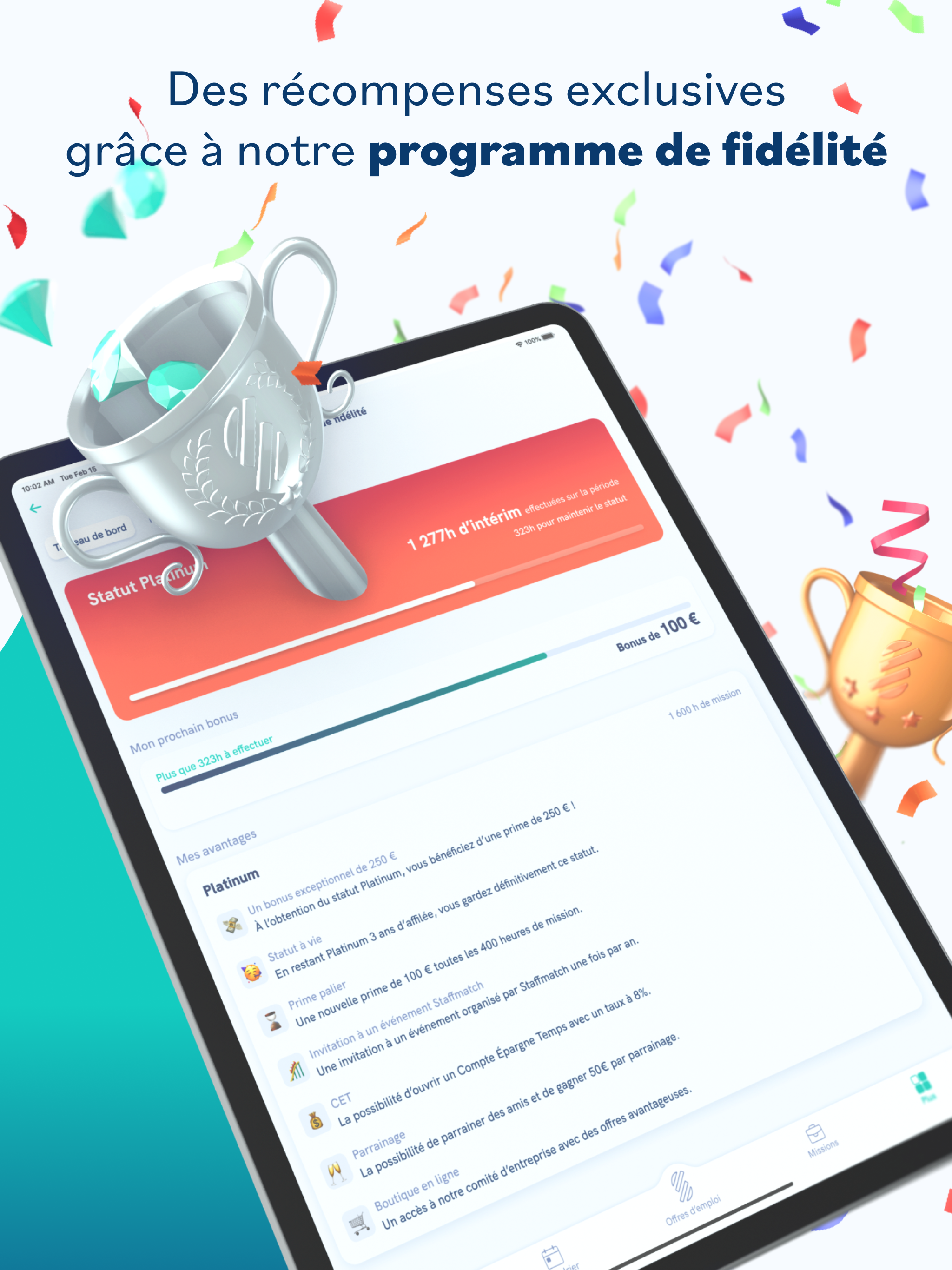 Staffmatch: Travail en intérim
