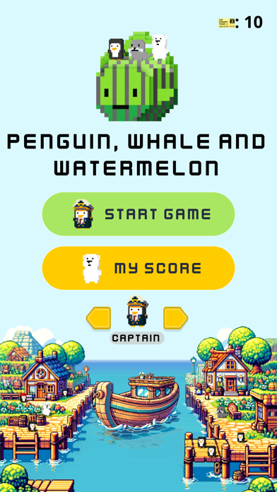 Penguin, Whale, Watermelon! Screenshot