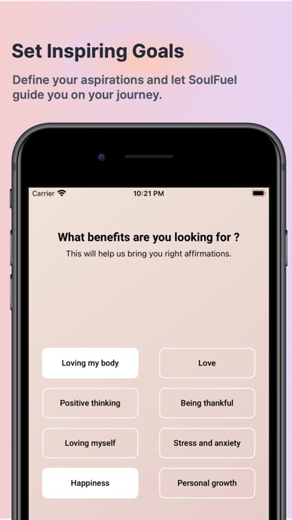 SoulFuel: Daily Affirmations