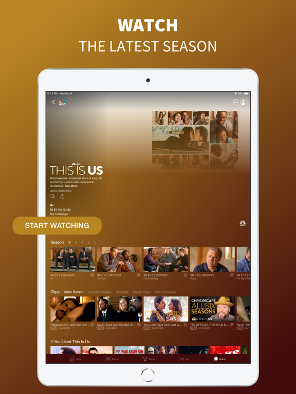 The NBC App – Stream TV Shows screenshot 2