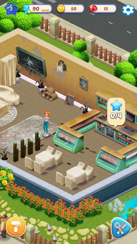 #7. Merge Resto – Match & Decor (iOS) 来自: TAAP GLOBAL LTD