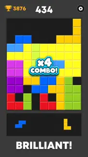 block drop - block puzzle game iphone screenshot 2