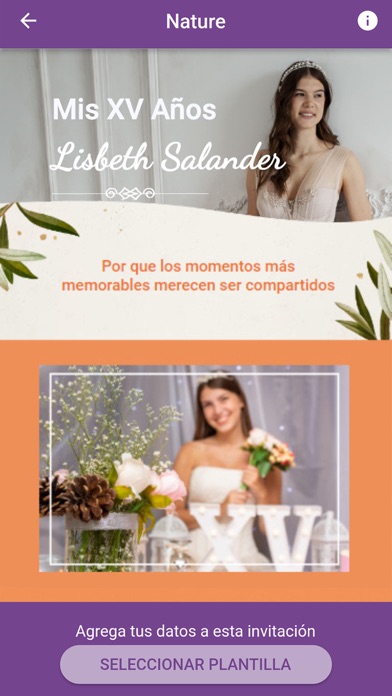 Invitaciones virtuales Screenshot