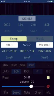 audio tone generator plus iphone screenshot 3