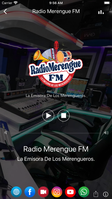 Radio Merengue FM Screenshot