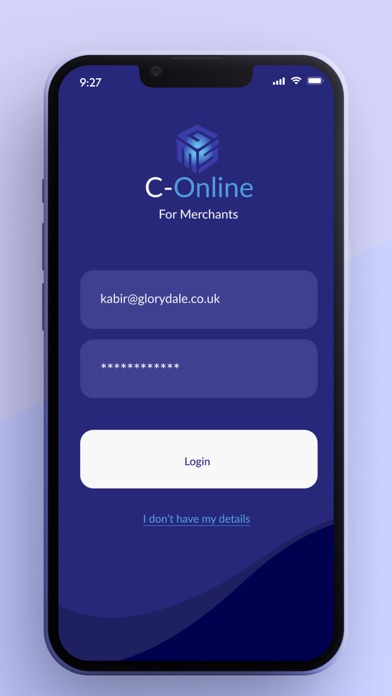 C Online for Merchants Screenshot