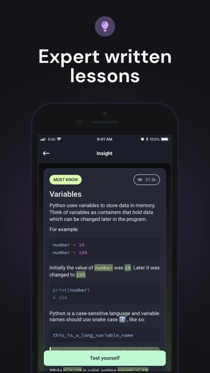 Enki: Learn Coding/Programming screenshot-6