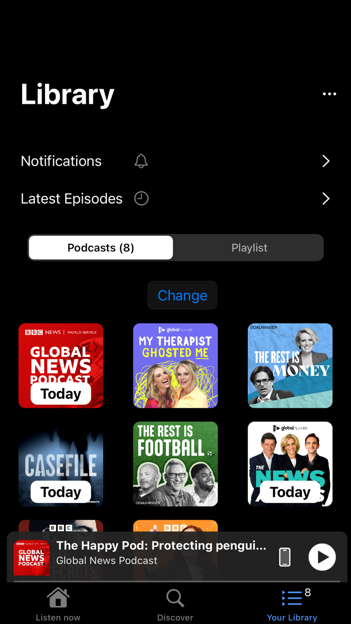 Pods- Podcast Player