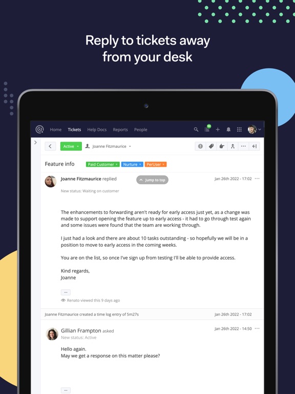 Screenshot #5 pour Teamwork Desk