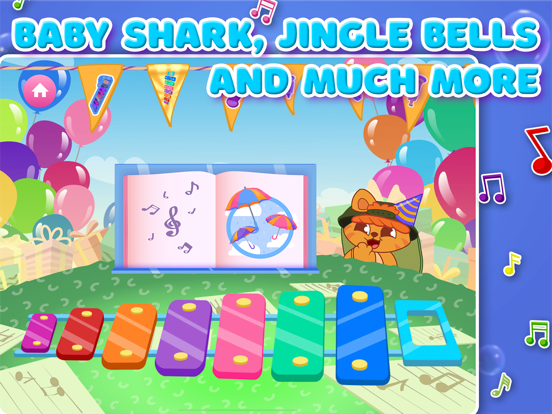 Learning piano for kids 2+ iPad screenshot 3 - Entertainment app