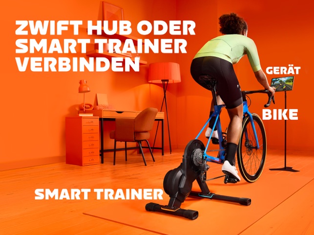 Zwift: Indoor Radsport, Laufen im App Store