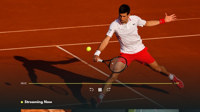 Tennis TV - Live Streaming dans l'App Store