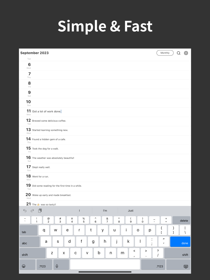 LineADay Journal-Private Diary