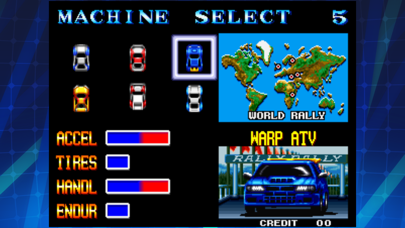 THRASH RALLY ACA NEOGEO Screenshot