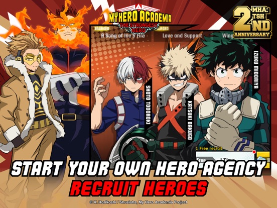 MHA:The Strongest Hero iPad app afbeelding 5