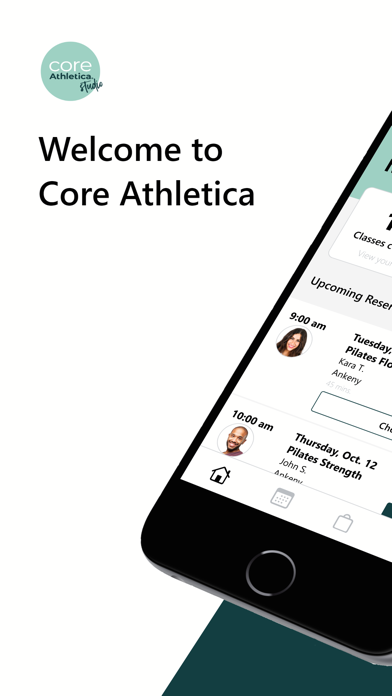 Core Athletica Pilates Studio Screenshot