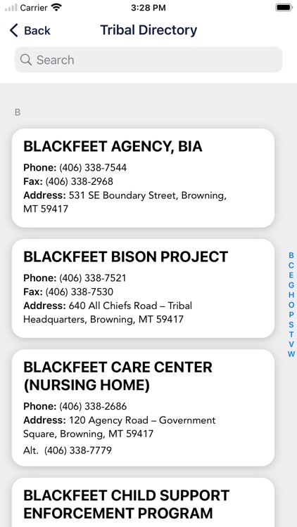 Blackfeet Law Enforcement, MT