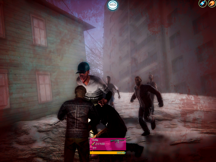 Alien Zona Gang Dasher Gun Run