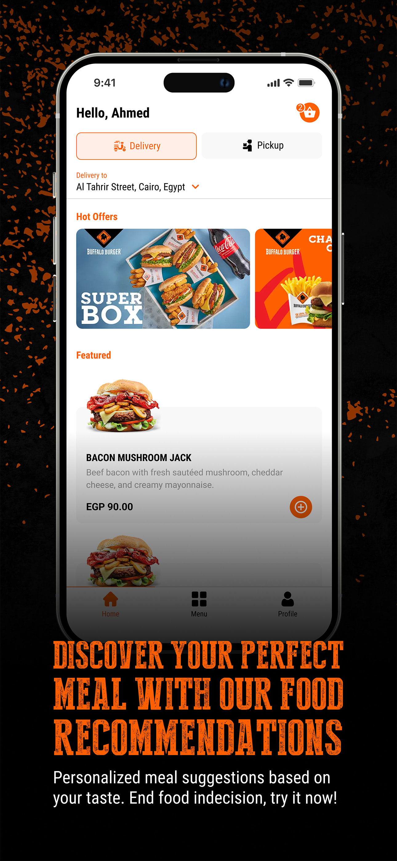 Buffalo Burger screenshot 2
