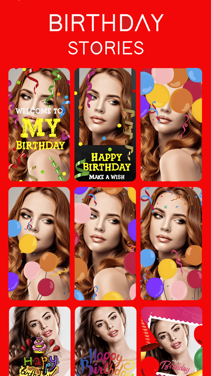 Birthday Frames and Greetings