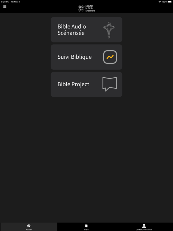 Screenshot #5 pour Ecouter la Bible Ensemble