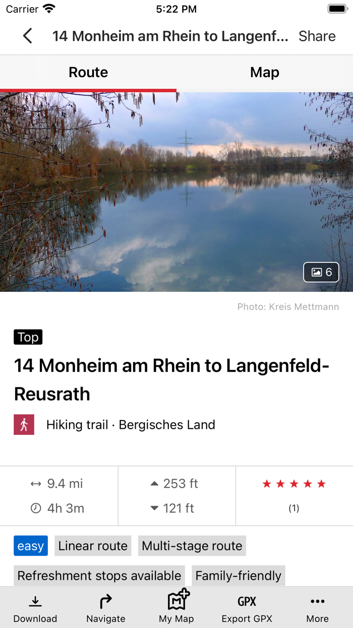 neanderland STEIG Hiking App