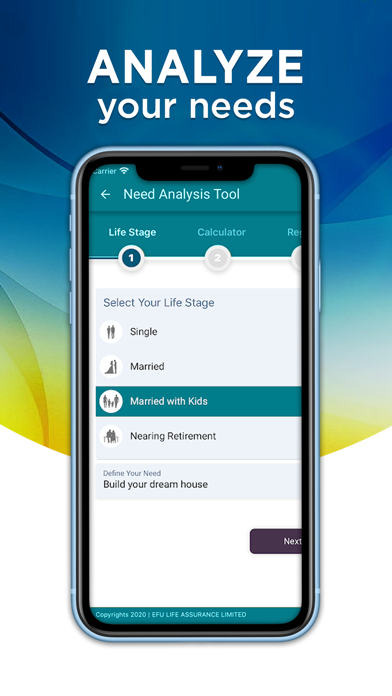 EFU Life PlanIT Screenshot