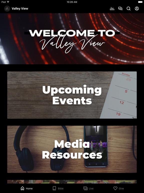 Screenshot #4 pour Valley View Baptist Mobile App
