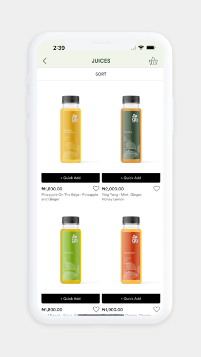 Greenbasket Africa Screenshot