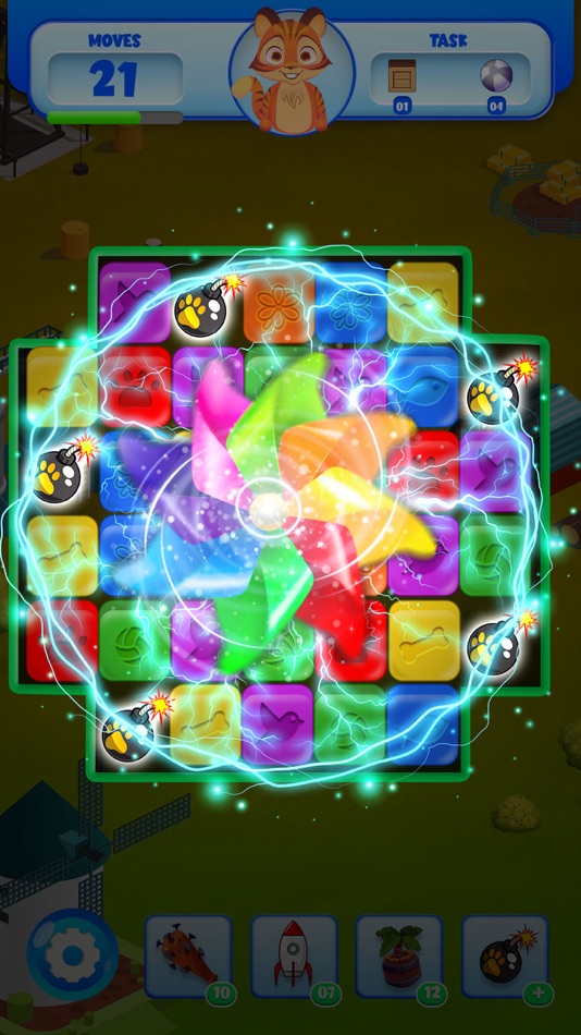 #4. GEM Match & Blast Blocks (iOS) Podle: Atta Mohi Ud Din