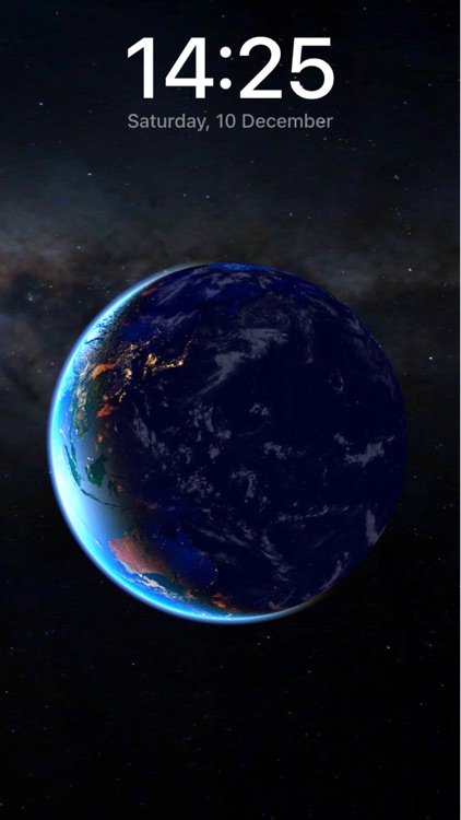 3D Earth & moon, sun and stars screenshot-6
