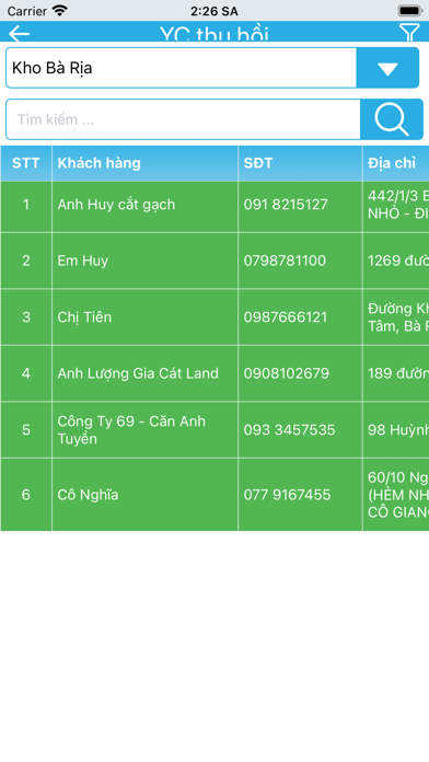 Relipos.Inventory Quản lý kho Screenshot