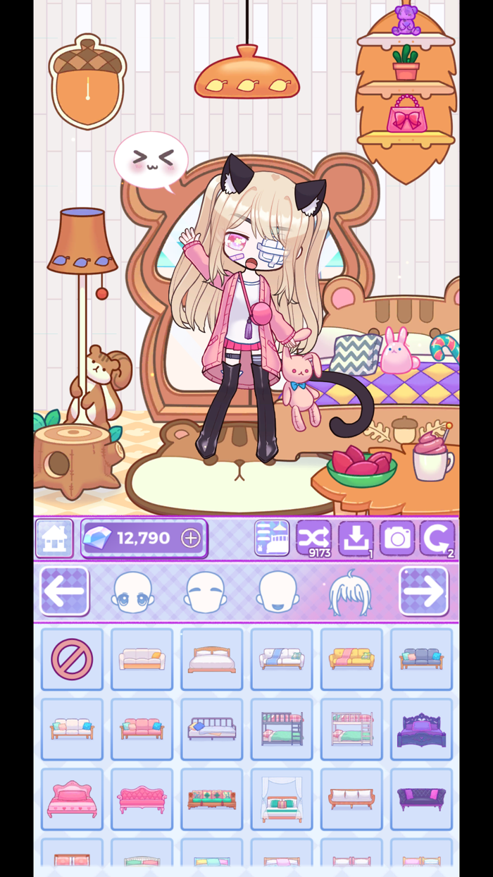 Cuty Girl Style Room