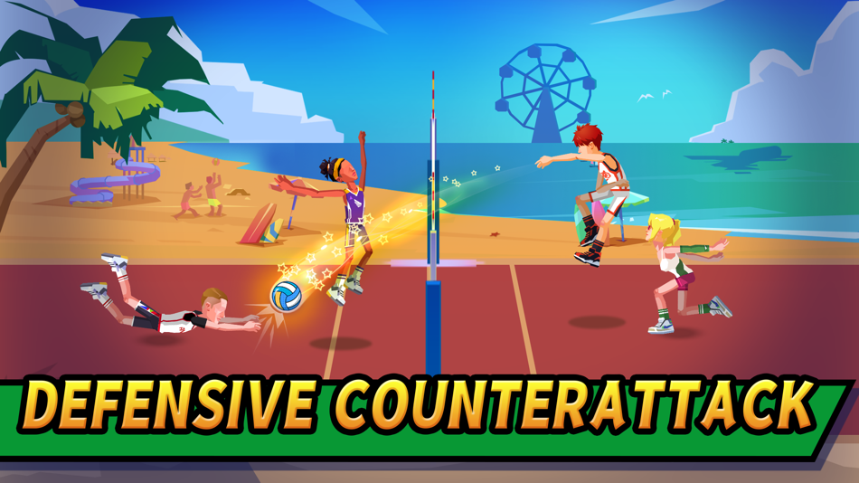 #1. Volleyball Duel (iOS) 由: Wuhan Xinchi Shenwang Technology Co., Ltd.