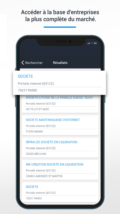 Screenshot #3 pour Société.com