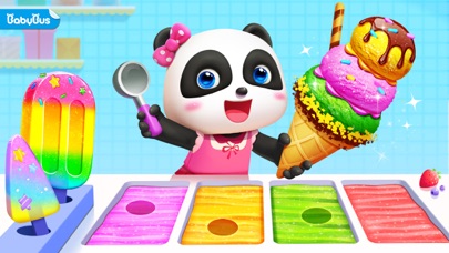 Little Panda's Ice Cream Game Screenshot