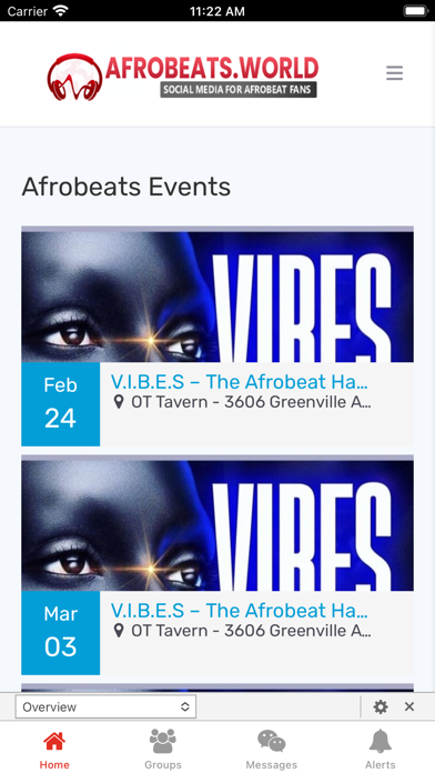AfroBeatsWORLD Screenshot
