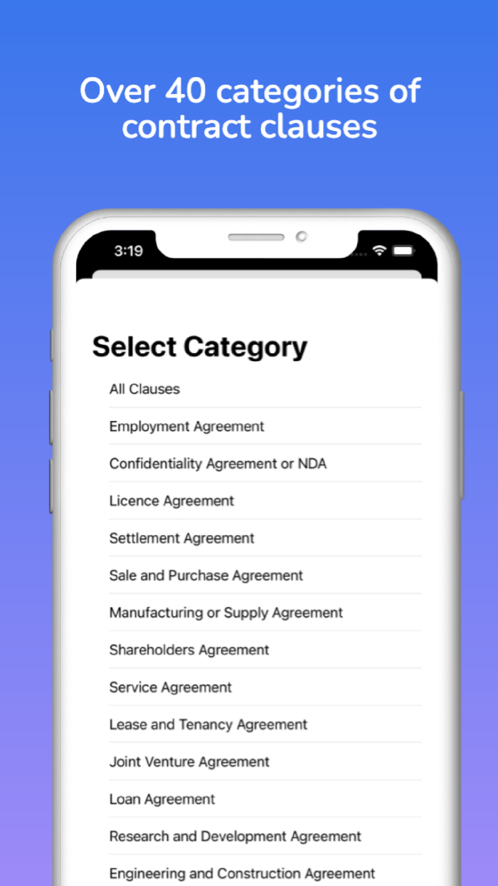 Legal Agreement Clause