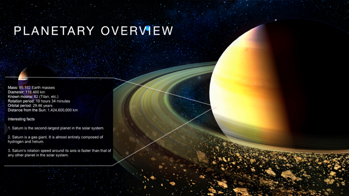 3D Solar System - Planets View