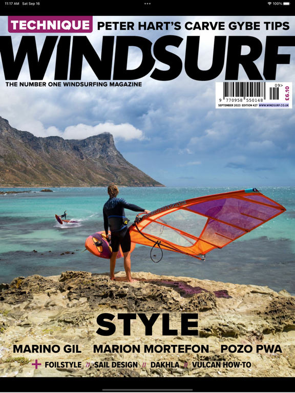 Windsurf Magazine iPad app afbeelding 2